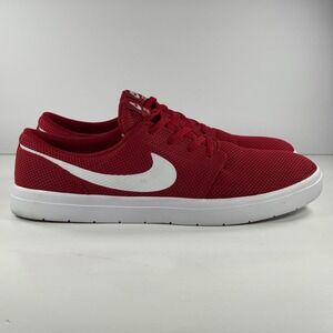 Nike SB Portmore 2 Ultralight Low Trainers University‎ Red White Men's Size 13